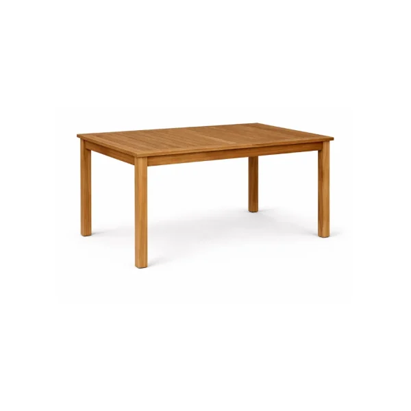 Varlo Teak Dining Table Varlo Teak Dining Table crafted from solid teak wood with rectangular tabletop design