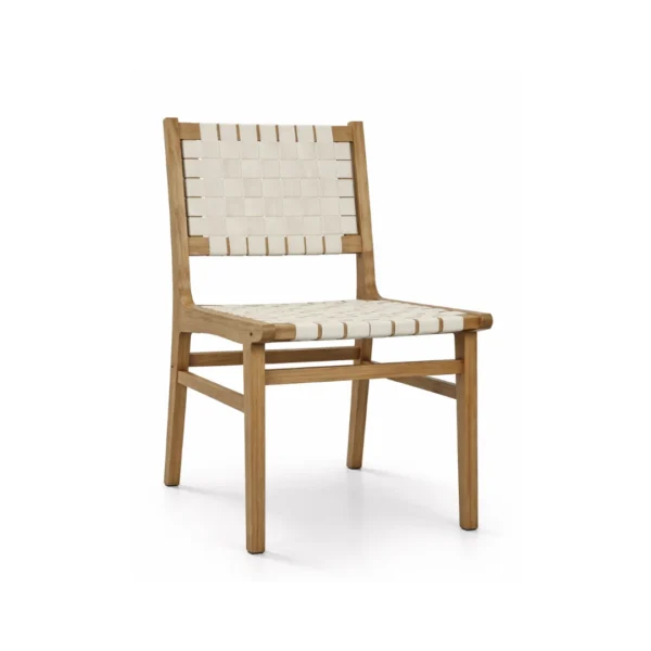 Woven Dining Chair Haven Natural Woven dining chair Haven with solid wood frame and handcrafted woven seat and backrest for contemporary interiors